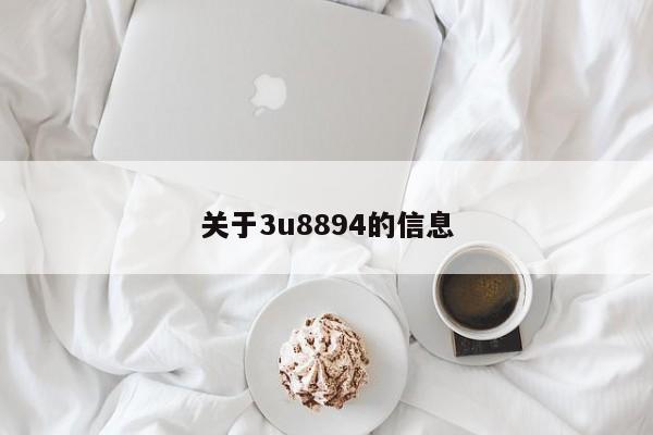 关于3u8894的信息  第1张