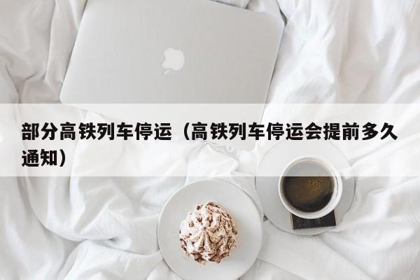 部分高铁列车停运（高铁列车停运会提前多久通知）