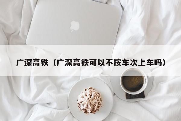 广深高铁（广深高铁可以不按车次上车吗）